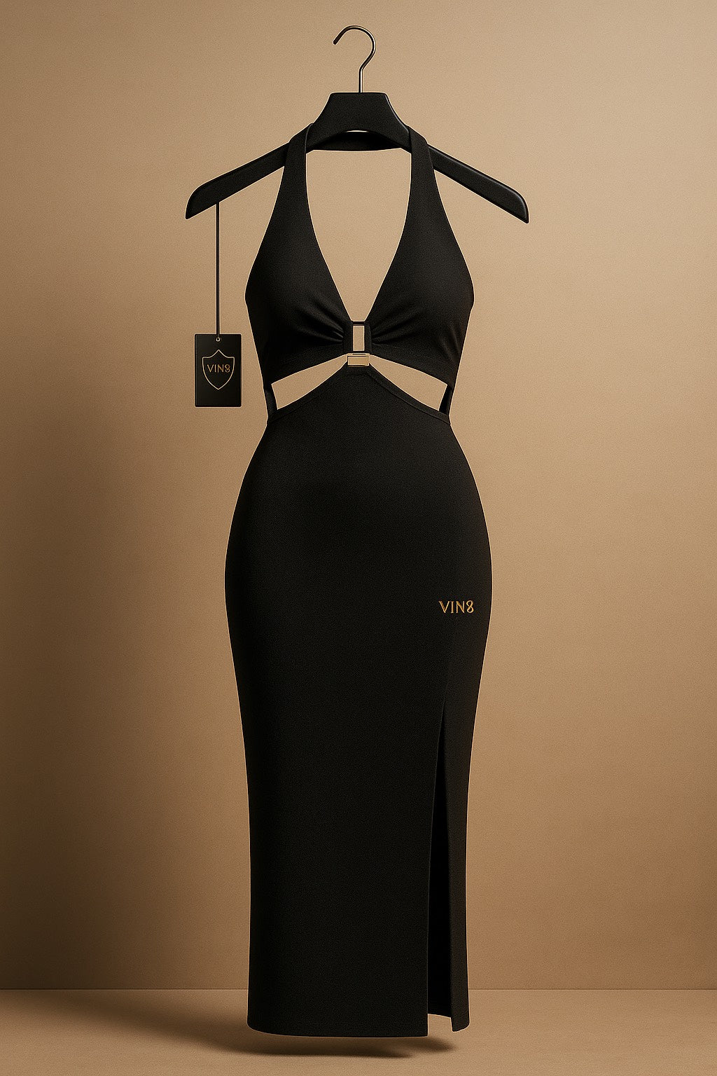 The Noir Command Dress